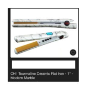 chi tourmaline ceramic flat iron - 1 - modern marble ++ FREE Case 🆕📦⌚🏃🏻💨⚡🚚
